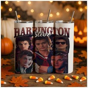 Steve Harrington Themed Tumbler